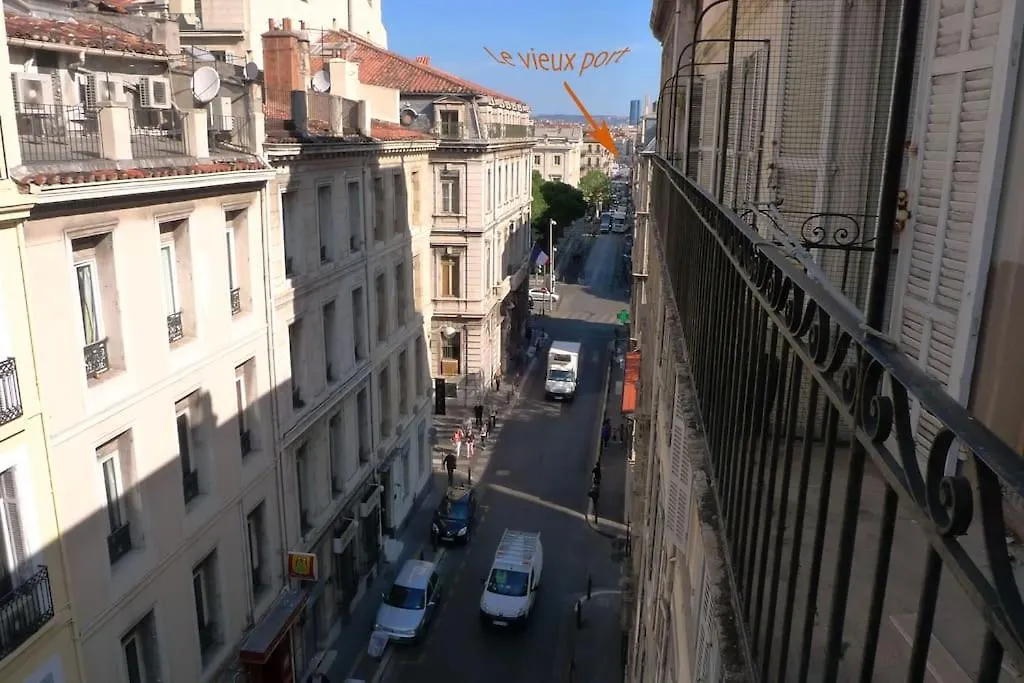 Apartament Appartement Terrasse Proche Vieux-Port Marsylia